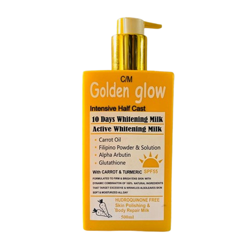 Golden Glow Intensive Half Cast 10 Days Brightening Milk (500ml)