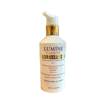 Lumine Carrot Face & Body Brightening Lotion (400ml)